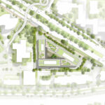 ONE PLAZA: Green Building Triangel für Düsseldorf von HPP