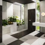 Badezimmerdesign - nachhaltiger Stein-Oberflächen von Cosentino