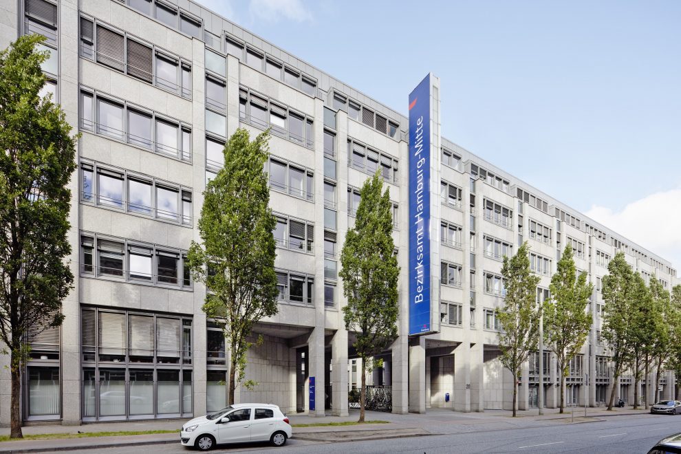 Sanierung Büroflächen für Bezirksamt Hamburg-Mitte