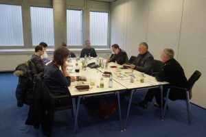 Kinnarps Stipendiaten zu Besuch beim Konradin Verlag