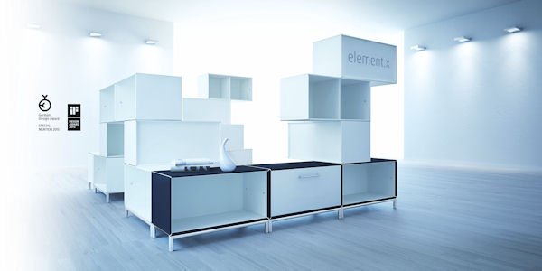 element.x gewinnt gleich zwei Design Awards!