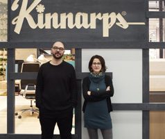 Kinnarps auf der Stockholmer Möbelmesse mit Luca Nichetto