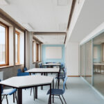 SEHW Architekten planten Essens bedeutendstes Schulbauprojekt als attraktiven Aufenthaltsort für Lernende und Lehrende.
