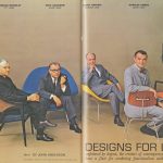George Nelson, Edward Wormley, Eero Saarinen, Harry Bertoia, Charles Eames, Jens Risom, Juliausgabe Playboy 1961