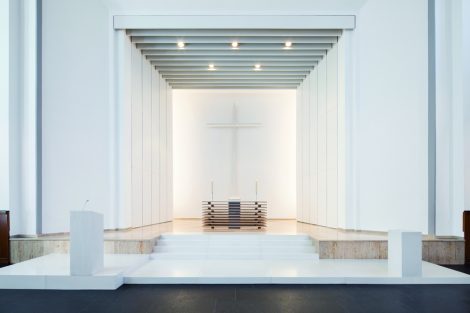 Neugestaltung Altarraum der Lutherkirche Düsseldorf