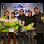 Ski Herren: v.l. Felix Wolf, Moritz Wolf, Michael Mackenrodt, Felix Schädler, Jannis Merz