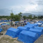 Paper Emergency Shelter for Haiti, 2010, Port-au-Prince, Haiti