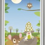 Auf Entdeckungsreise im Wald: Die Verdunkelungs-Rollos von Velux und Disney erzählen neben Geschichten von Micky Maus, Winnie Puuh & Co. auch die von Bambi und Kaninchen Klopfer.