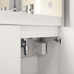 Der AEG Klein-Durchlauferhitzer MTD 350 sorgt am Handwaschbecken für einen hohen Warmwasserkomfort. Er nimmt nur wenig Platz in Anspruch.