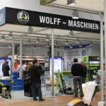 Auf der EPF in Feuchtwangen präsentierte Wolff den Fachbesuchern mit der Neo 230 eine generalüberholte Bodenschleifmaschine und mit dem Estrichfugenschneider EF 135 und dem Handschleifer BS 125 zwei Neuprodukte.