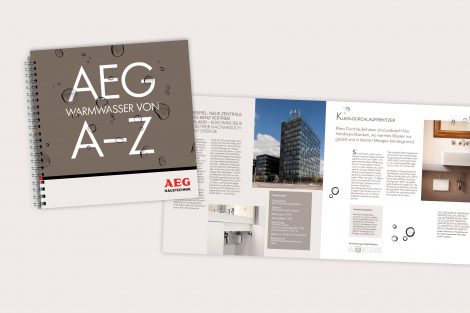 Neues Kompendium „Warmwasser von A – Z“ von AEG Haustechnik: