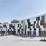 Luise-Nolte-Familienzentrum, Düsseldorf Architektur: mrr architekten, Düsseldorf; weitere Projektbeteiligte: Freiraumplus Landschaftsarchitekten Stüve –Hähnel GbR, Krefeld