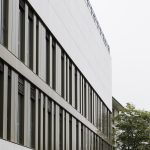 Max-Planck-Institut für Biologie des Alterns, Köln: Außenfassade des Neubaus.