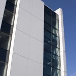 Dekton-Fassade in der Farbe Zenith