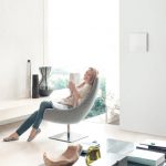Mit dem Zehnder ComfoSpot 50 stellt Zehnder auf der ISH 2015 in Frankfurt ein neues dezentrales Komfort-Lüftungsgerät vor, welches ermöglicht, auch auf kleinen Wohnflächen mit minimalem Montageaufwand von den Vorteilen komfortabler Wohnraumlüftung mit Wär