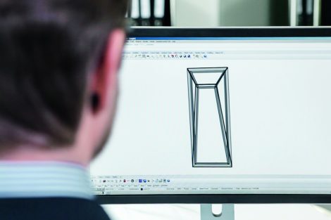 3D-Planungsbausteine für Freiformfassade Schüco Parametric System