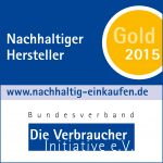 Goldmedaille für die Haworth GmbH: Der Bundesverband der Verbraucher Initiative kürte den Büromöbelhersteller zum „Nachhaltigen Hersteller 2015“