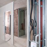 Schlanker, leichter, schneller und flexibler: Sämtliche nicht tragenden Wände in den Wohnungen bestehen aus Trockenbaukonstruktionen.