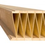 KIELSTEG Holz-Bauelement: Die ausgeklügelte Konstruktion der Fertigbauteile sorgt für ein hervorragendes Verhältnis von Eigengewicht zu statischer Leistungsfähigkeit