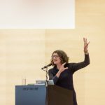 Susanne Hofmann von den Baupiloten in Berlin erweiterte den inhaltlichen Bogen um das Thema Partizipation