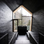 Für das Olympic Spa Hotel entwirft NOA eine Erweiterung nach einem nachhaltigen Vorbild mit einer Sauna mit Blick auf den Wald.