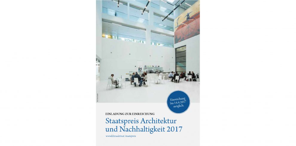 Staatspreis Architektur & Nachhaltigkeit
