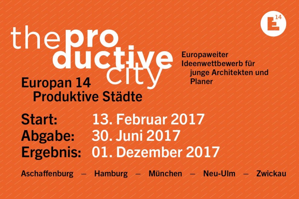 EUROPAN 14 The Productive Cities – Die produktiven Städte