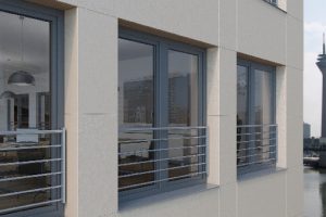 Schüco Absturzsicherungen für Kunststoff-Fenster