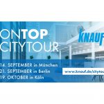 Die Knauf CityTour findet 2017 an drei Standorten bundesweit statt. Die Teilnahme ist kostenlos.