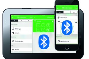 Wiser Taster-Modul mit Bluetooth und Wiser Room App