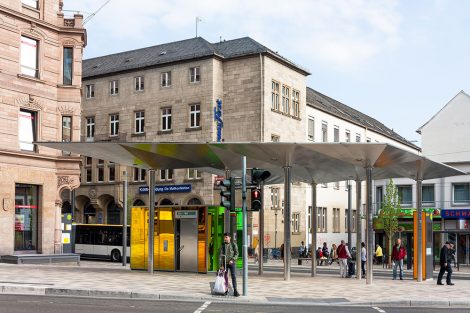 Premiumhaltestelle Münsterplatz