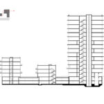 Nach Plänen von TCHOBAN VOSS Architekten entstanden der neue fünfzehngeschossige Wohnturm OASIS und dazu drei Stadtvillen.