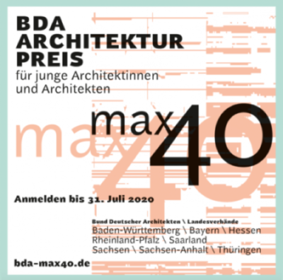 max40 – Junge Architektinnen und Architekten