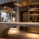 Für das Design des Restaurants La Vie in Taipeh zeichnet Kitzig Design Studios verantwortlich, Thomas Bühner für das kulinarische Konzept.