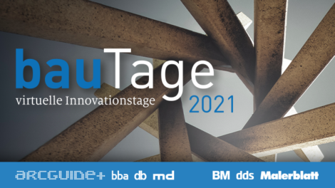 bauTage 2021-virtuelle Innovationstage