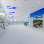 Klinikum Bochum: Mipolam Affinity fügt sich perfekt in die harmonische Gestaltung des Aufwachraums ein.