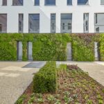 Bürogebäude mit grüner Fassade erhöht ökologischen Wert