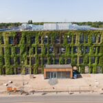 Bürogebäude mit grüner Fassade erhöht ökologischen Wert