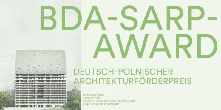 Auslobung BDA-SARP-Award 2023