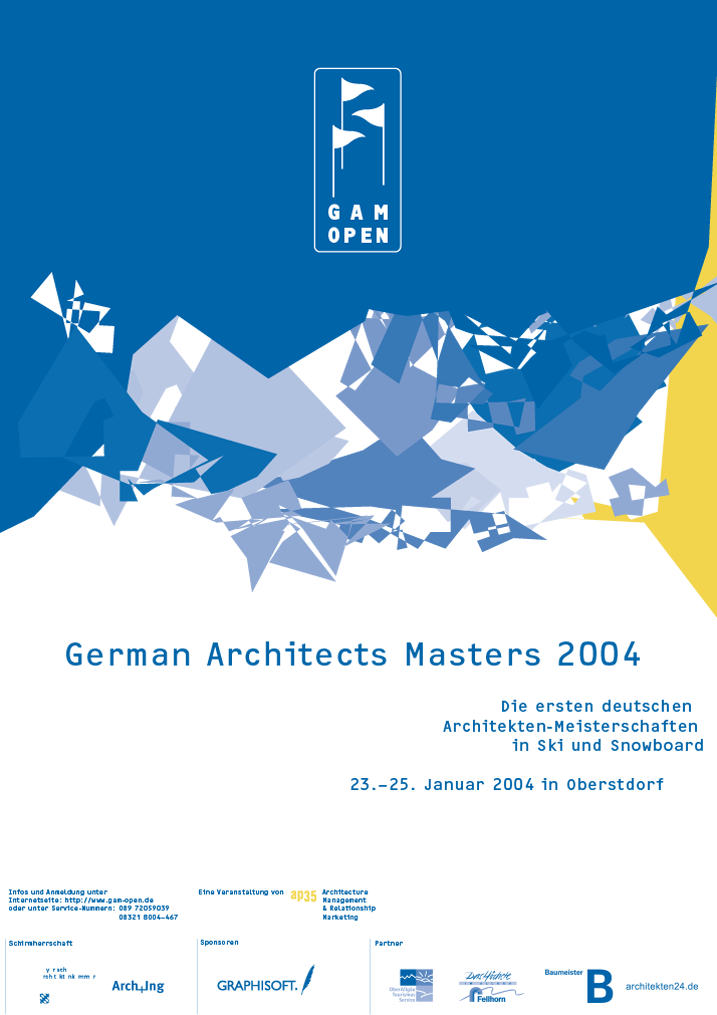 GAM open 2024 German Architects Masters