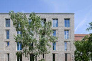 Neubau Kita und Büroräume für studierendenWERK BERLIN und BHT, Außenansicht