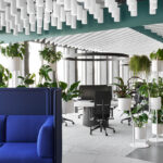 Büro: Modern Solutions Design Headquarters von Ippolito Fleitz