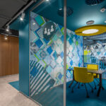 Umgestaltung im Büro mit Teppichfliesen, ING Bank Polen