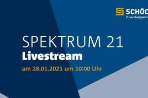 Schöck Livestream „SPEKTRUM 21“