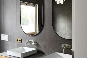 ZWEI Design setzt im eigenen Bad auf Stahl-Emaille
