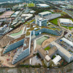 Drohnenflug ALDI Nord Campus in Essen-Kray von BAID