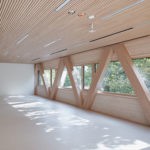 Konstruktion aus Brettschichtholz für Besucherzentrum Nationalpark Schwarzwald