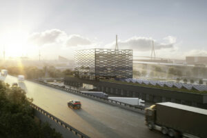 Neubau des Veterinär- und Einfuhramtes im Hamburger Hafen von ATP