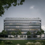 ATP architekten ingenieure gewann den 1. Preis im geladenen Architekturwettbewerb für das neue Headquarter von Schrack Technik in Wien.