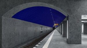 ax Dudler, U-Bahnstation Museumsinsel 2020 | Bild: Stefan Müller